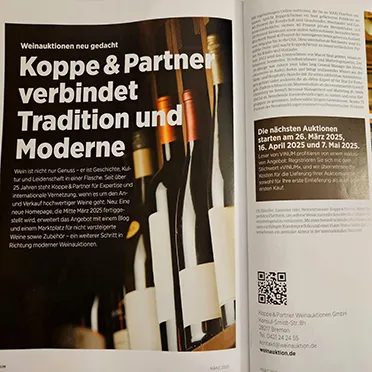 Wie Koppe & Partner Wein zum Investment macht