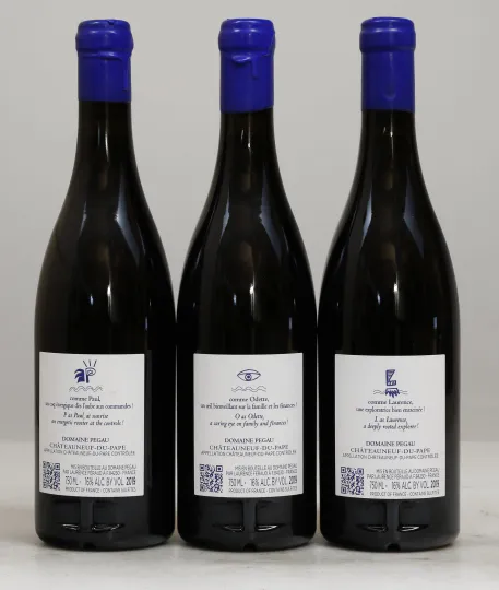 Chateauneuf-du-Pape Cuvee Sammlerbox mit 3 Flaschen