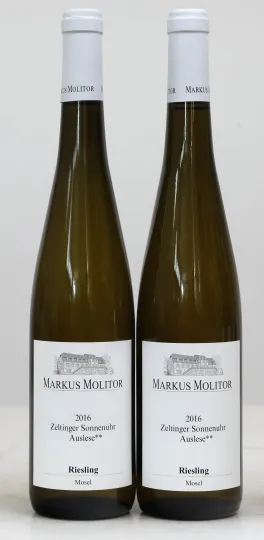Zeltinger Sonnenuhr Riesling Auslese ** Weiße Kapsel