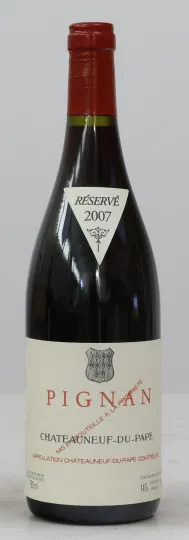 Chateauneuf-du-Pape Pignan Reserve