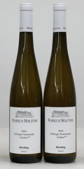 Zeltinger Sonnenuhr Riesling Auslese ** Weiße Kapsel