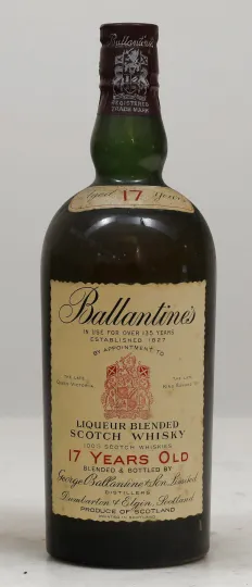 Scotch Whisky 17 years oldLiquer blended