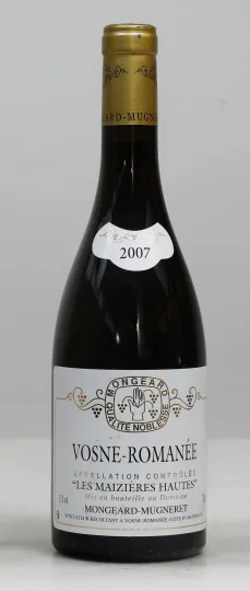 Vosne Romanee Les Mazieres Hautes