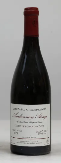 Coteaux Champenois Ambonnay Rouge Cuvee des Grands Cotes Vieilles Vignes