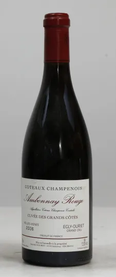 Coteaux Champenois Ambonnay Rouge Cuvee des Grands Cotes Vieilles Vignes