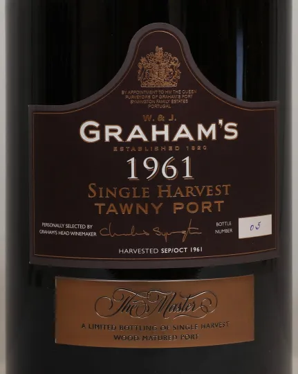 Single Harvest Tawny Port Rarität 
4,5 Liter Flasche