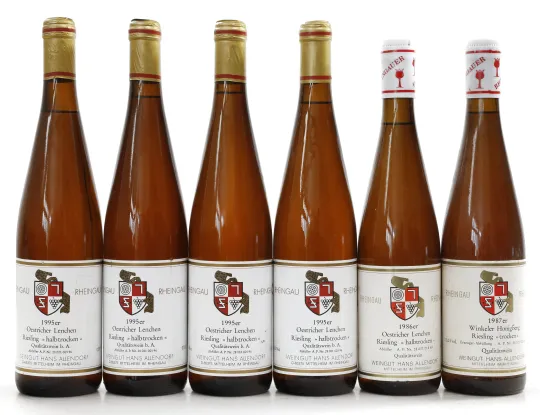 Oestricher Lenchen Riesling halbtrocken   