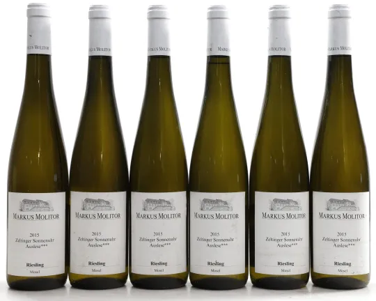Zeltener Sonnenuhr Riesling Auslese *** Weiße Kapsel trocken