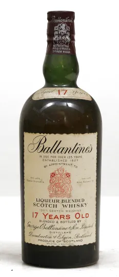 Scotch Whisky 17 years oldLiquer blended