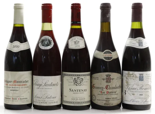 Puligny-Montrachet "Clos du Cailleret" rouge 1er Cru