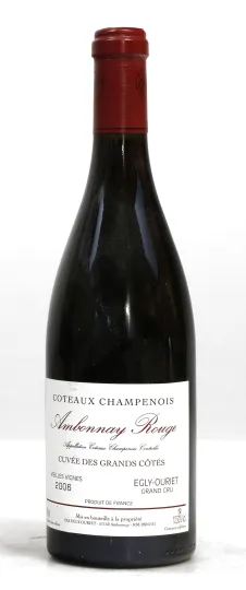 Coteaux Champenois Ambonnay Rouge Cuvee des Grands Cotes Vieilles Vignes