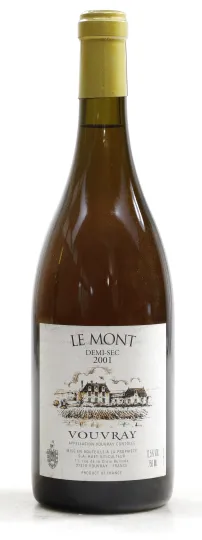 Vouvray le Mont demi sec