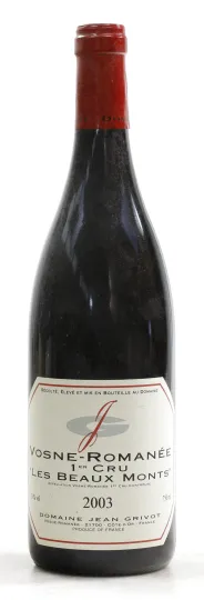 Vosne Romanee Les Beaux Monts 1er Cru