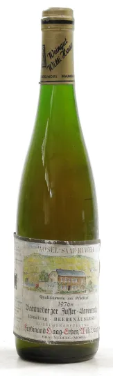 Brauneberger Juffer Sonnenuhr Riesling Beerenauslese
