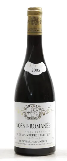 Vosne Romanee Les Mazieres Hautes