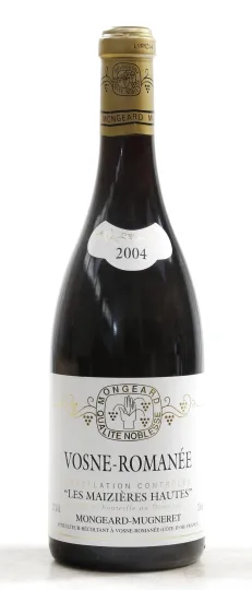 Vosne Romanee Les Mazieres Hautes