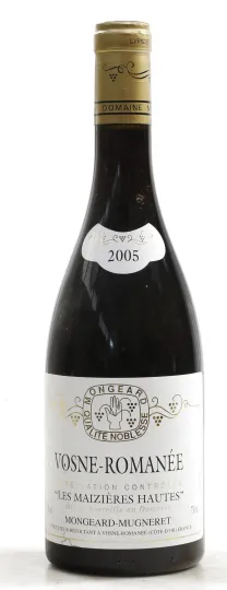 Vosne Romanee Les Mazieres Hautes