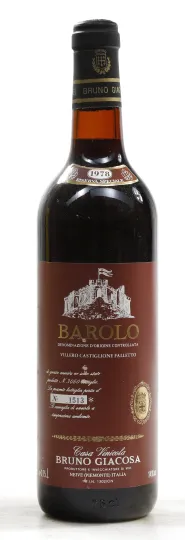 Barolo Villero di Castiglione Falletto Riserva Speciale