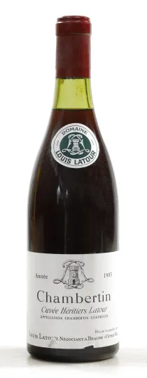 Chambertin Cuvee Heritiers Latour Grand Cru