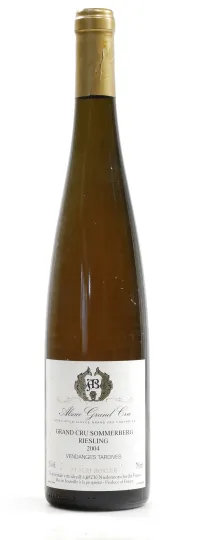 Riesling Sommerberg Grand Cru Vendanges Tardives 