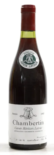 Chambertin Cuvee Heritiers Latour Grand Cru