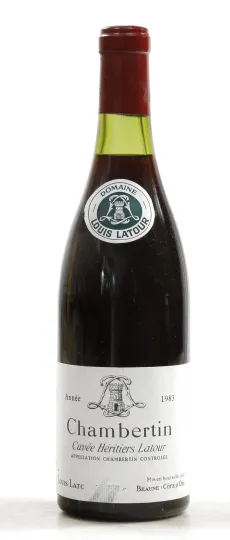 Chambertin Cuvee Heritiers Latour Grand Cru