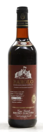 Barolo Villero di Castiglione Falletto Riserva Speciale