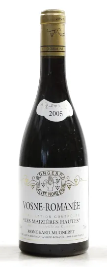 Vosne Romanee Les Mazieres Hautes