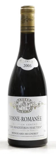 Vosne Romanee Les Mazieres Hautes
