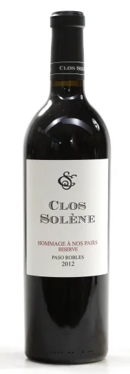 Hommage a Nos Pairs Reserve