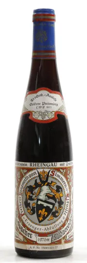 Erbacher Marcobrunn Riesling Trockenbeerenauslese