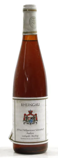 Hallgartener Schönhell Riesling Auslese weissgold