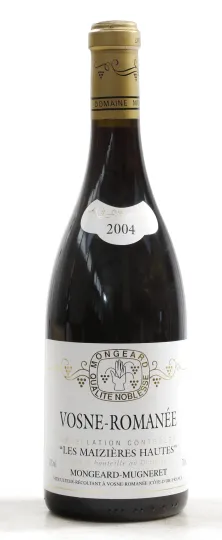 Vosne Romanee Les Mazieres Hautes