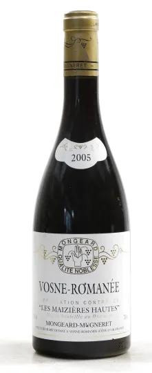 Vosne Romanee Les Mazieres Hautes