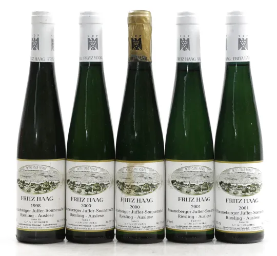 Brauneberger Juffer Sonnenuhr Riesling Auslese Goldkapsel Fass Nr. 9