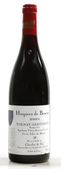 Volnay Santenots Cuvee Jehan de Massol 1er Cru - Mise en bouteille Albert Bichot