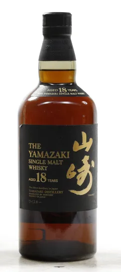 The Yamazaki Single Malt Whisky 18 years old 43 % vol.