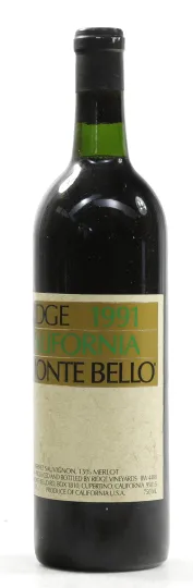 Ridge Cabernet Sauvignon "Monte Bello" 1991