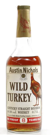 Wild turkey Kentucky Straight Bourbon 101 Proof 8 years 50,5 %