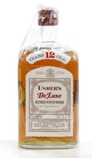 Usher´s DeLuxe 12 years old Blended Scotch Whisky 43%