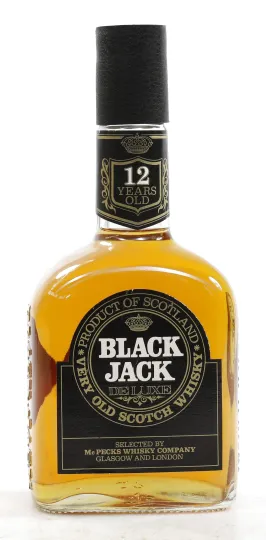 Very old Scotch Whisky Black Jack DeLuxe 12 years old