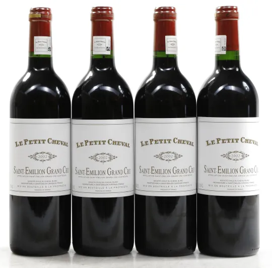 Chateau Cheval Blanc Le Petit Cheval, 2e vin de Cheval Blanc 2002