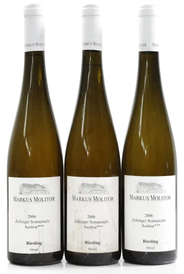 Zeltinger Sonnenuhr Riesling Auslese *** Weiße Kapsel