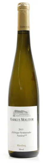 Zeltinger Sonnenuhr Riesling Auslese ** Goldkapsel