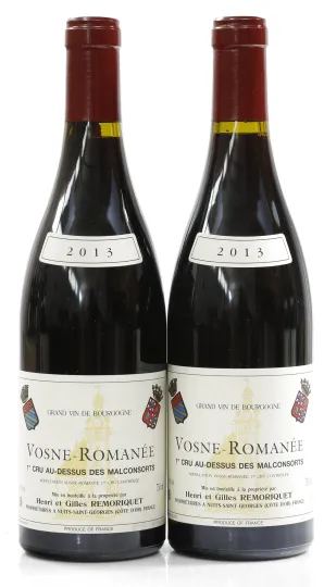 Vosne Romanée Au Dessus Malconsorts  1er Cru 