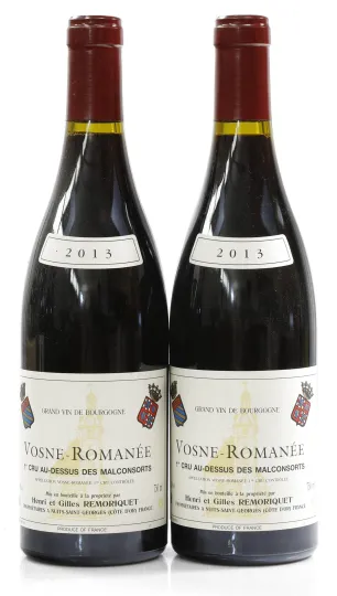 Vosne Romanée Au Dessus Malconsorts  1er Cru 