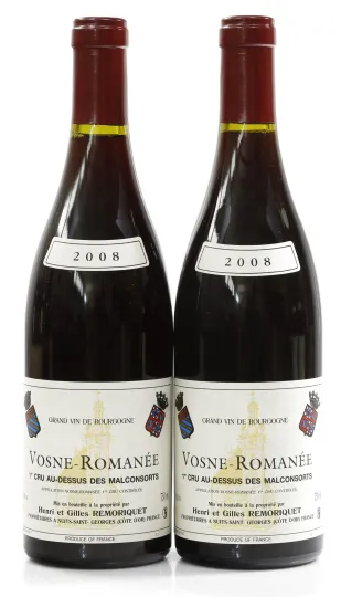 Vosne Romanée Au Dessus Malconsorts  1er Cru 