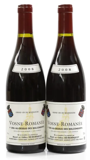 Vosne Romanée Au Dessus Malconsorts  1er Cru 