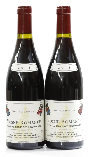 Vosne Romanée Au Dessus Malconsorts  1er Cru 