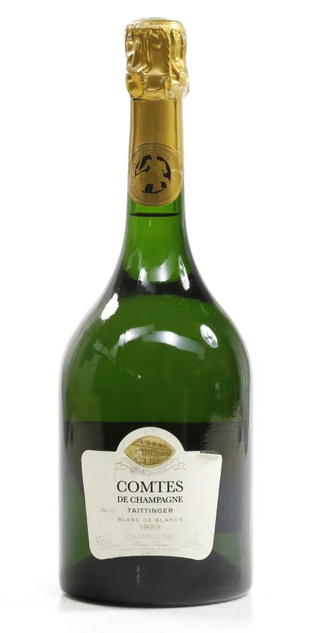 Taittinger Comtes de Champagne Blanc de Blanc Brut 1999 (0,75 l) – kavel bij Koppe & Partner Weinauktionen, Bremen
